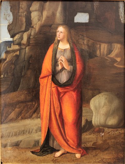 Saint Mary Magdalene Repentant by Marco Basaiti